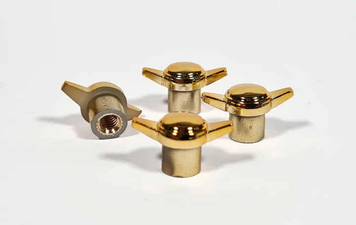 Jevries Gold Knock Offs for TRUE 13 Wheels (4)